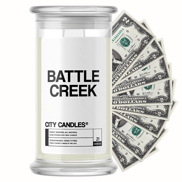 Battle Creek City Cash Candle