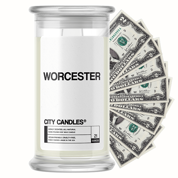 Worcester City Cash Candle