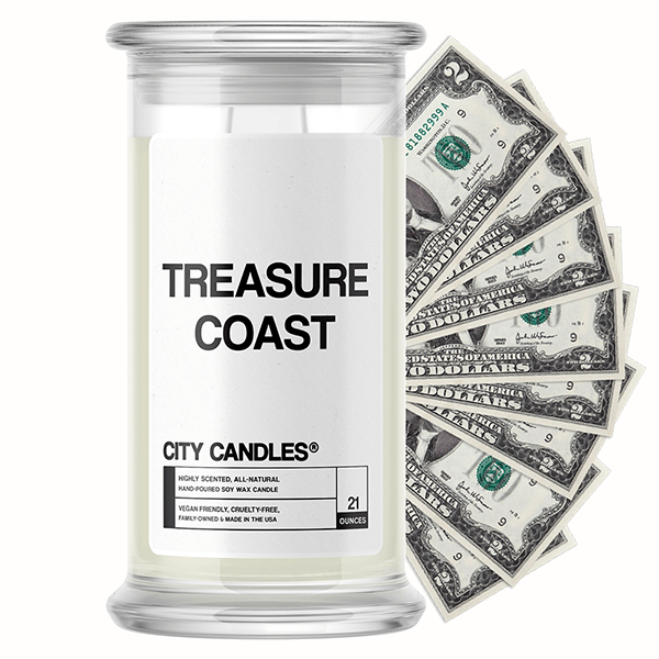 Treasure Coast City Cash Candle
