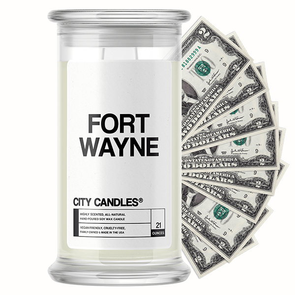 Fort Wayne City Cash Candle