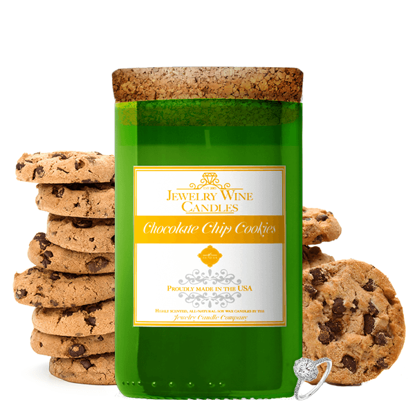 Chocolate Chip Cookies | Jewelry Wine Candle®-Jewelry Wine Candles-The Official Website of Jewelry Candles - Find Jewelry In Candles!
