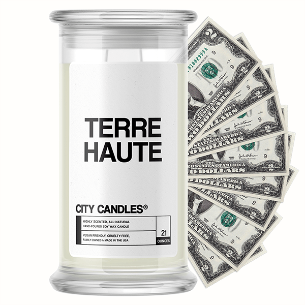 Terre Haute City Cash Candle