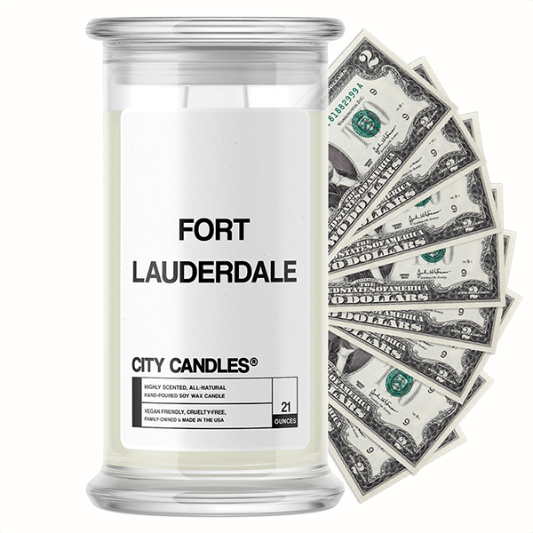 Fort Lauderdale City Cash Candle