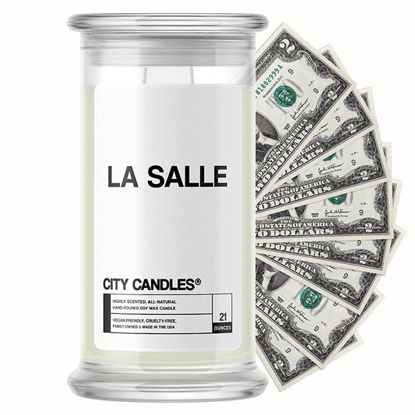 La Salle City Cash Candle