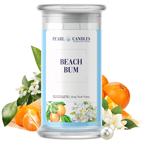 Beach Bum | Pearl Candle®-Pearl Candles®-The Official Website of Jewelry Candles - Find Jewelry In Candles!