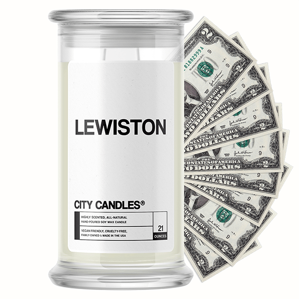 Lewiston City Cash Candle