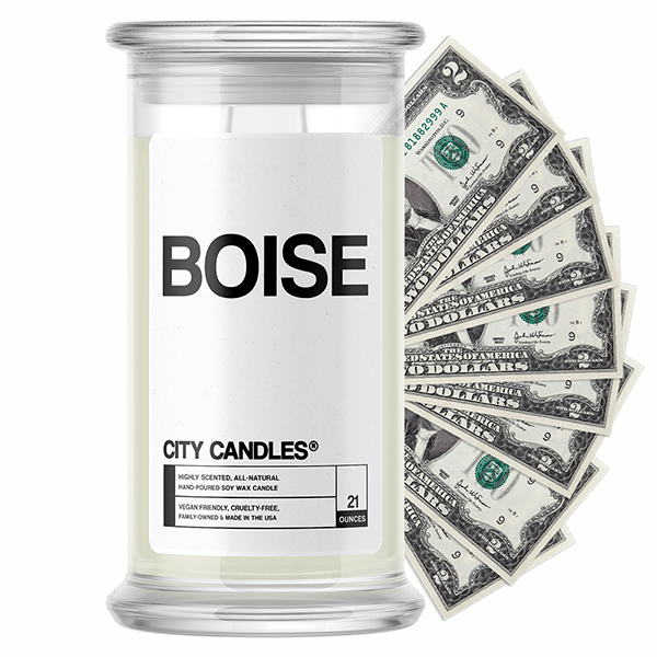 Boise City Cash Candle