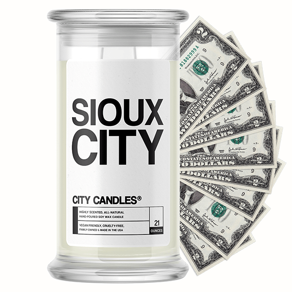 Sioux City City Cash Candle