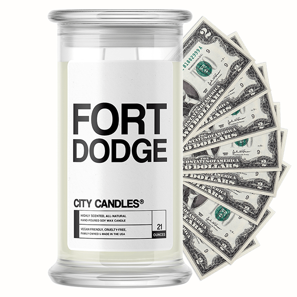 Fort Dodge City Cash Candle
