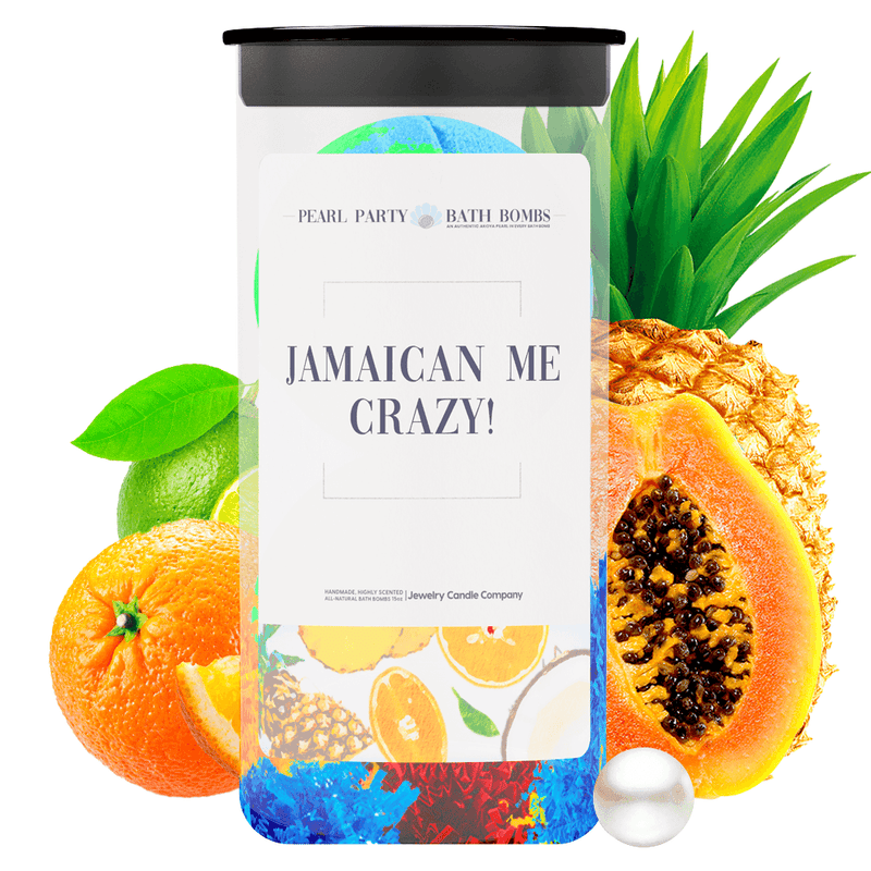 Jamaican Me Crazy! Pearl Party Bath Bombs Twin Pack
