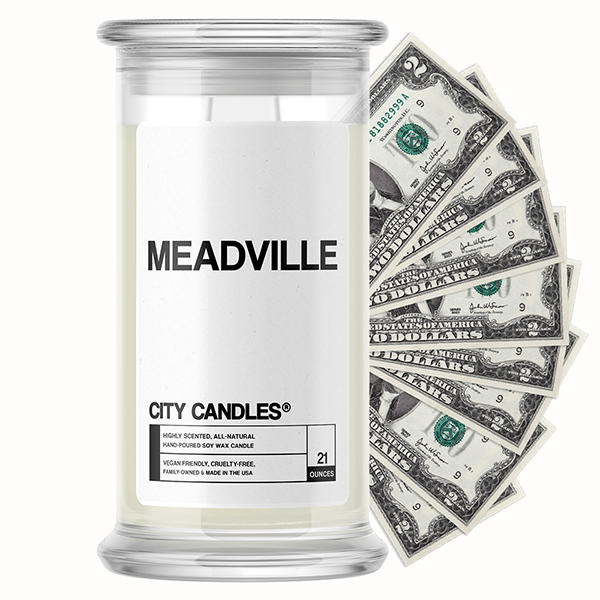 Meadville City Cash Candle