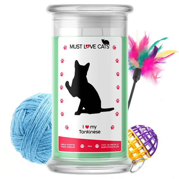 I Love My Tonkinese | Must Love Cats® Candle-Must Love Cats® Candle-The Official Website of Jewelry Candles - Find Jewelry In Candles!