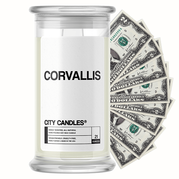 Corvallis City Cash Candle