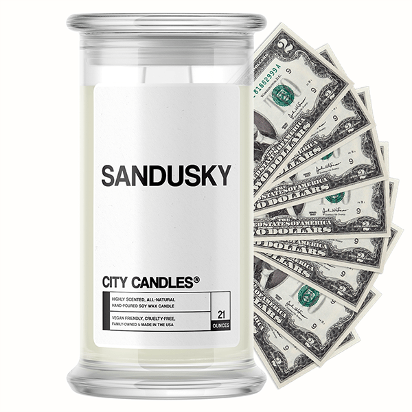 Sandusky City Cash Candle