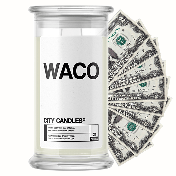 Waco City Cash Candle