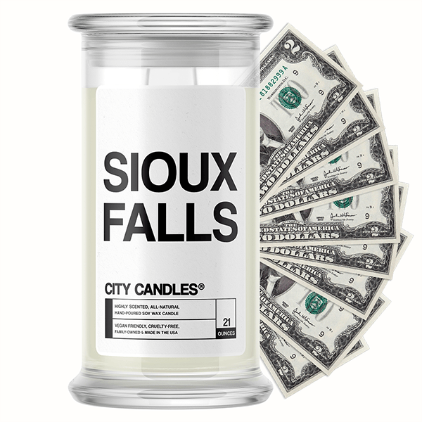 Sioux Falls City Cash Candle