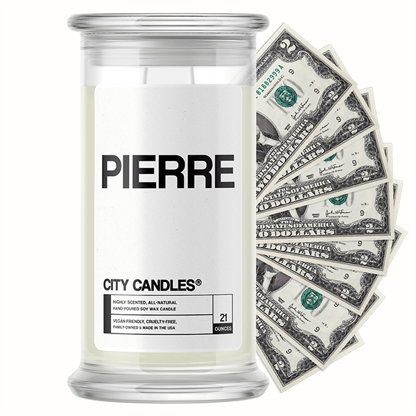 Pierre City Cash Candle
