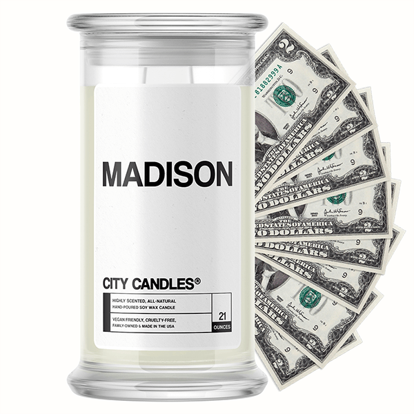 Madison City Cash Candle
