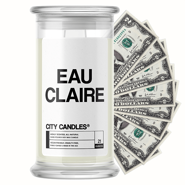 Eau Claire City Cash Candle