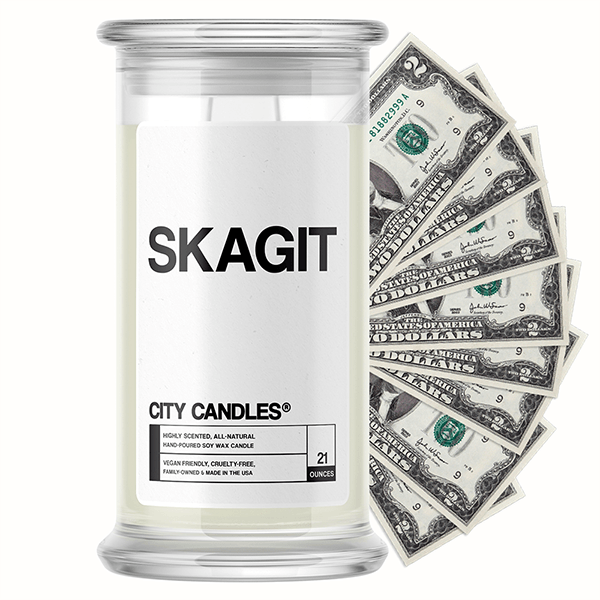 Skagit City Cash Candle
