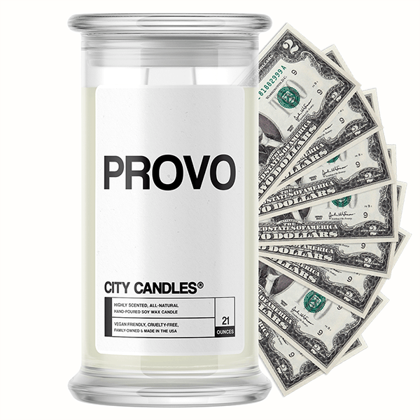 Provo City Cash Candle