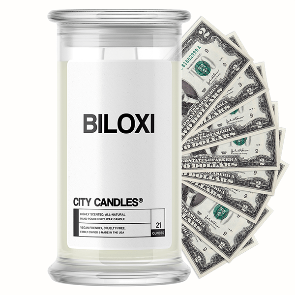 Biloxi City Cash Candle