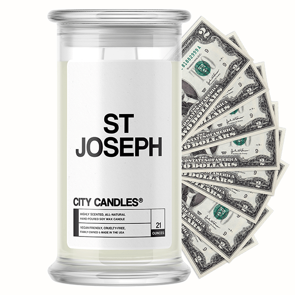 St Joseph City Cash Candle
