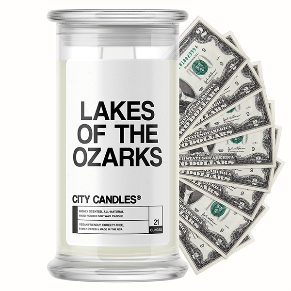 Lakes of the Ozarks City Candle