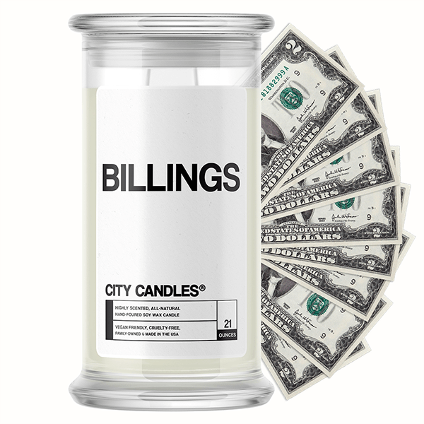 Billings City Cash Candle