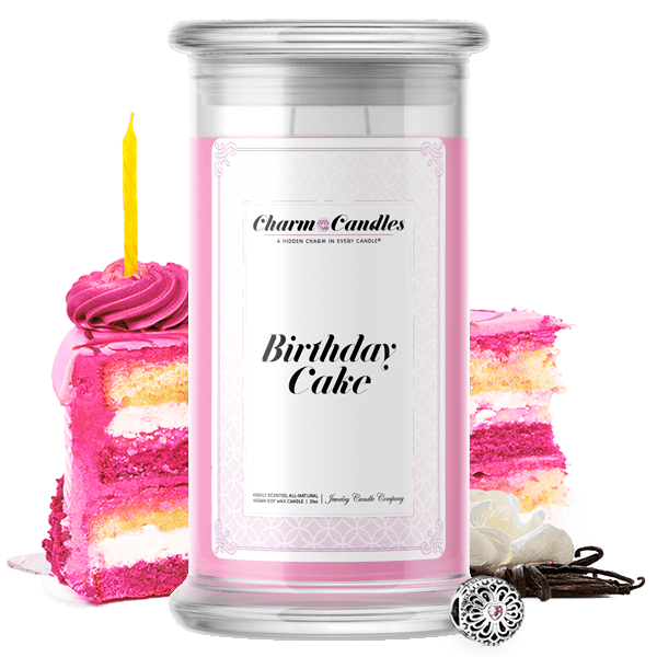 Birthday Cake | Charm Candle®-Charm Candles®-The Official Website of Jewelry Candles - Find Jewelry In Candles!