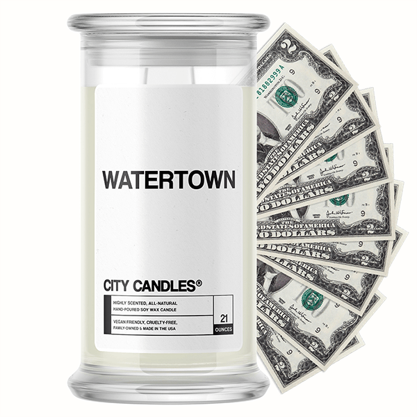 Watertown City Cash Candle
