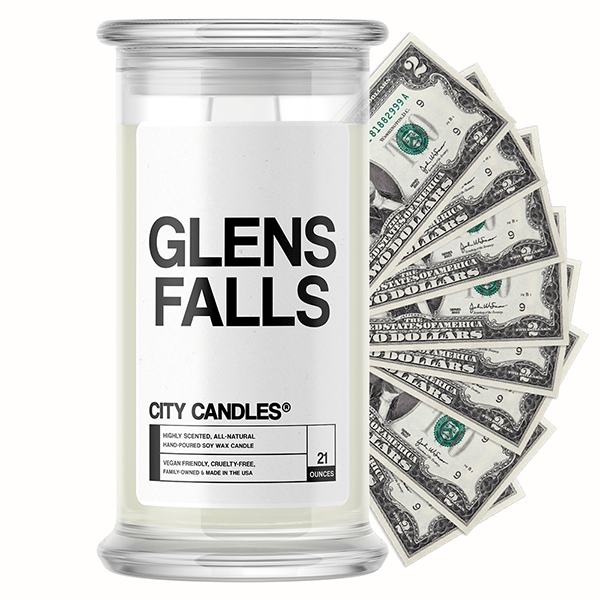 Glens Falls City Cash Candle