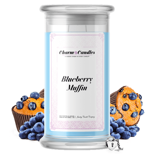 Blueberry Muffin | Charm Candle®-Charm Candles®-The Official Website of Jewelry Candles - Find Jewelry In Candles!
