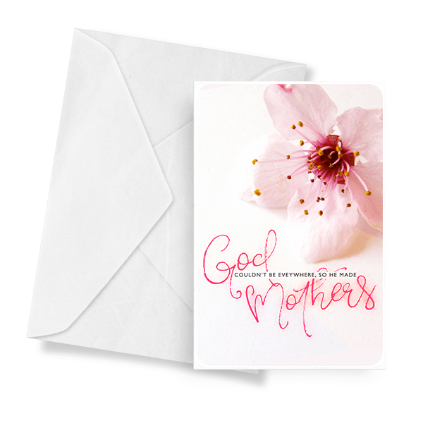 God Couldn't Be Everywhere So He Made Mothers | Mother's Day Jewelry Greeting Cards®-Jewelry Greeting Cards-The Official Website of Jewelry Candles - Find Jewelry In Candles!