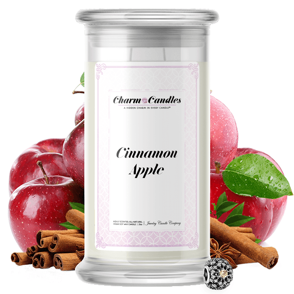Cinnamon Apple | Charm Candle®-Charm Candles®-The Official Website of Jewelry Candles - Find Jewelry In Candles!