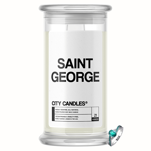 Saint George City Jewelry Candle