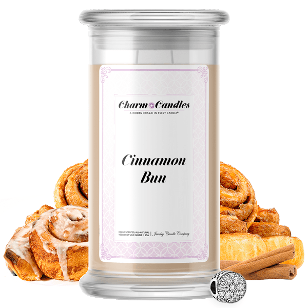 Cinnamon Bun | Charm Candle®-Charm Candles®-The Official Website of Jewelry Candles - Find Jewelry In Candles!
