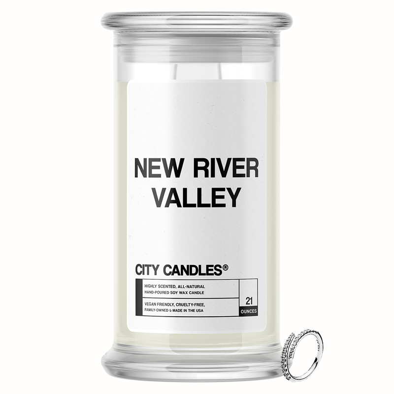 New River Valley City Jewelry Candle