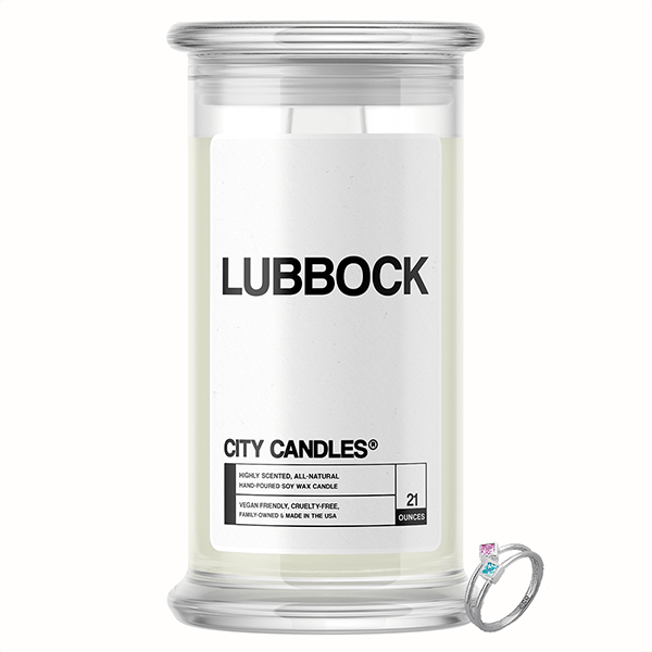 Lubbock City Jewelry Candle