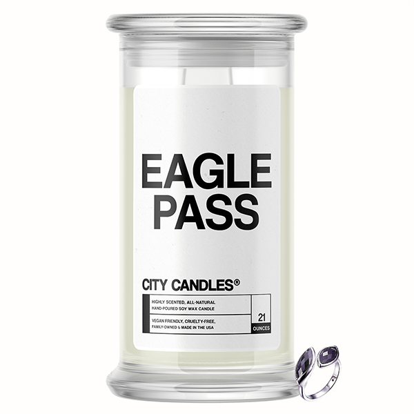 Eagle Pass City Jewelry Candle