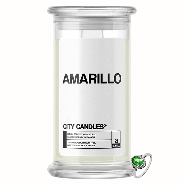 Amarillo City Jewelry Candle