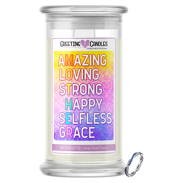 What 'Mother' Spells Jewelry Greeting Candle