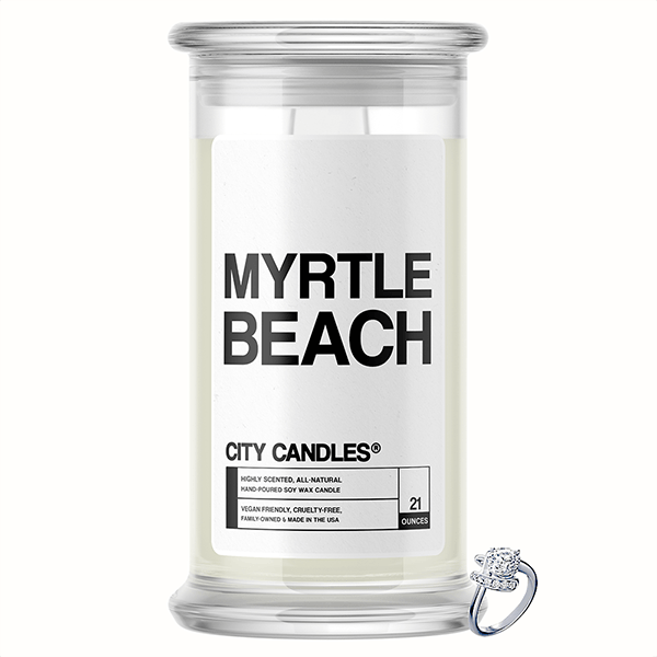 Myrtle Beach City Jewelry Candle