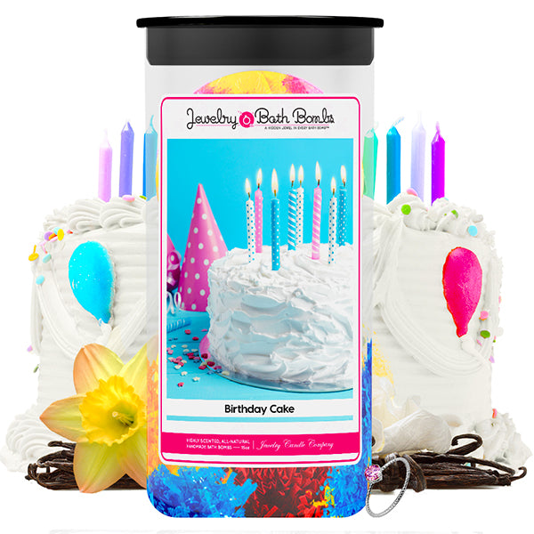 Birthday Cake Jewelry Bath Bombs Twin Pack