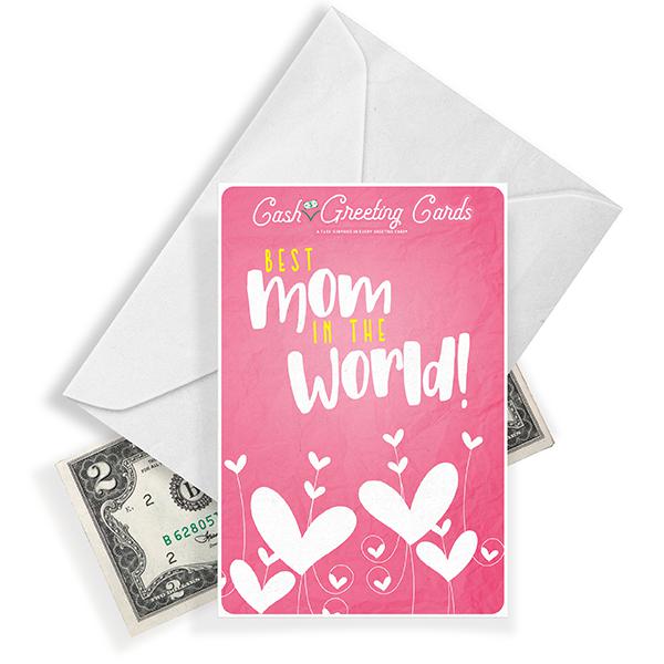 Best Mom In The World! | Cash Greeting Cards®-Cash Greeting Cards-The Official Website of Jewelry Candles - Find Jewelry In Candles!