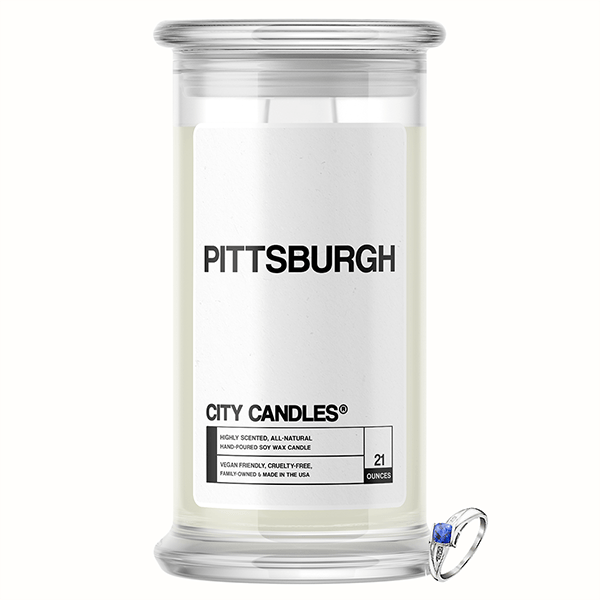 Pittsburgh City Jewelry Candle