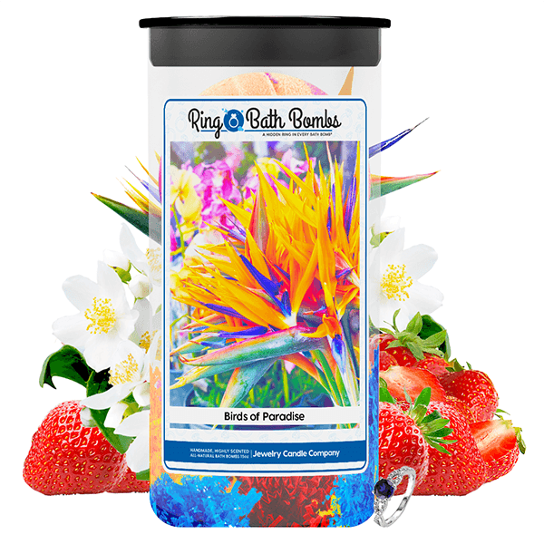 Birds of Paradise Ring Bath Bombs Twin Pack