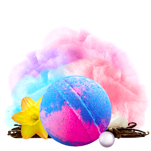Cotton Candy | Single Pearl Party Bath Bomb®-Pearl Party Bath Bomb-The Official Website of Jewelry Candles - Find Jewelry In Candles!