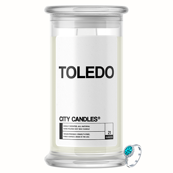 Toledo City Jewelry Candle