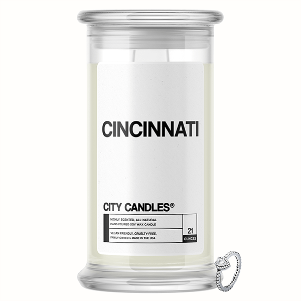 Cincinnati City Jewelry Candle